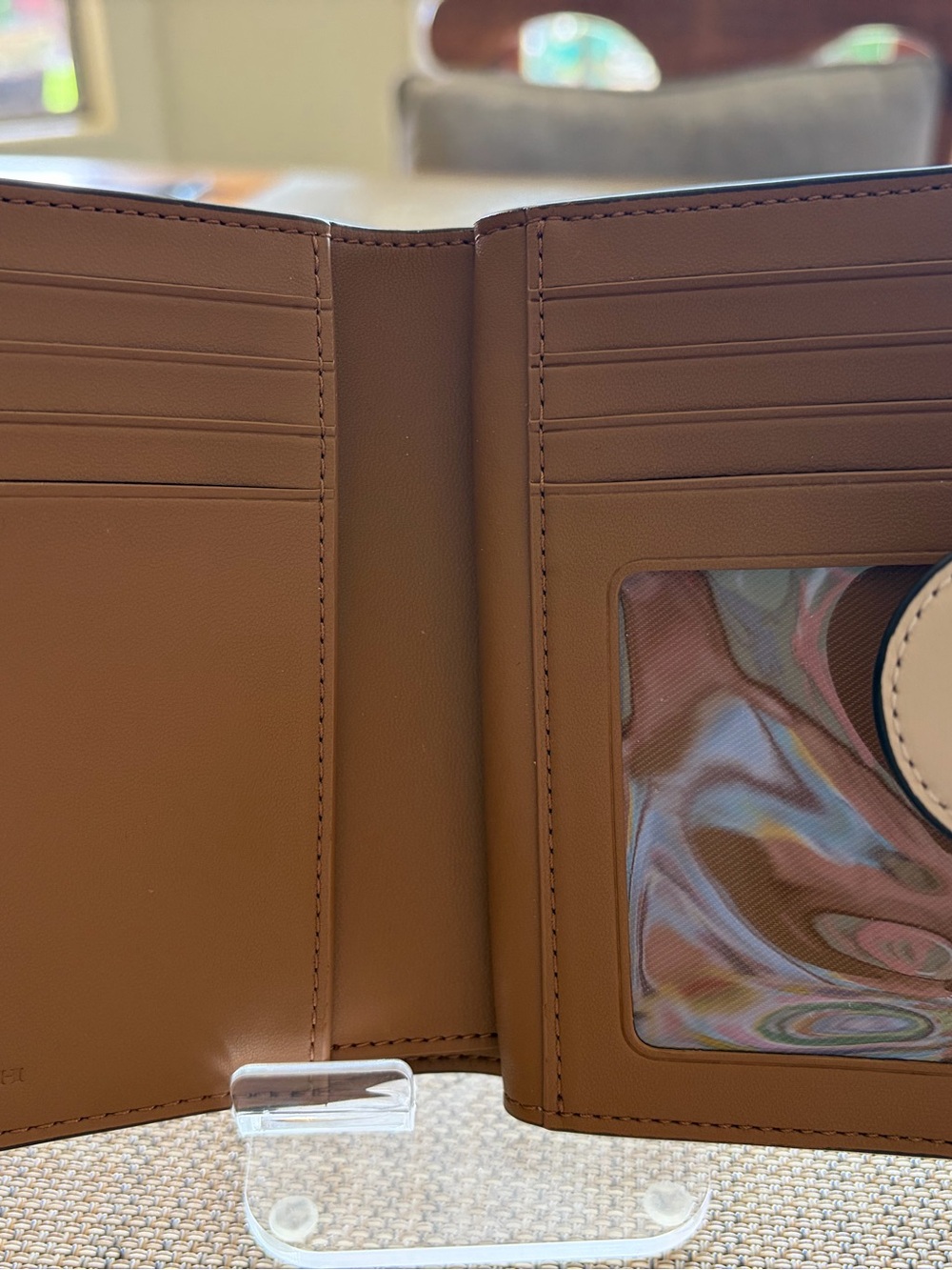 COACH Floral Leather Medium Wallet - Picture 2 of 7